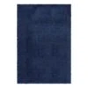 (C194) Kodiak Navy Blue Shag Area Rug, 6x9