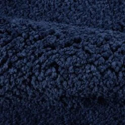 (C194) Kodiak Navy Blue Shag Area Rug, 6x9 -Modern Decor Shop c194 kodiak navy blue shag area rug 6x9 3