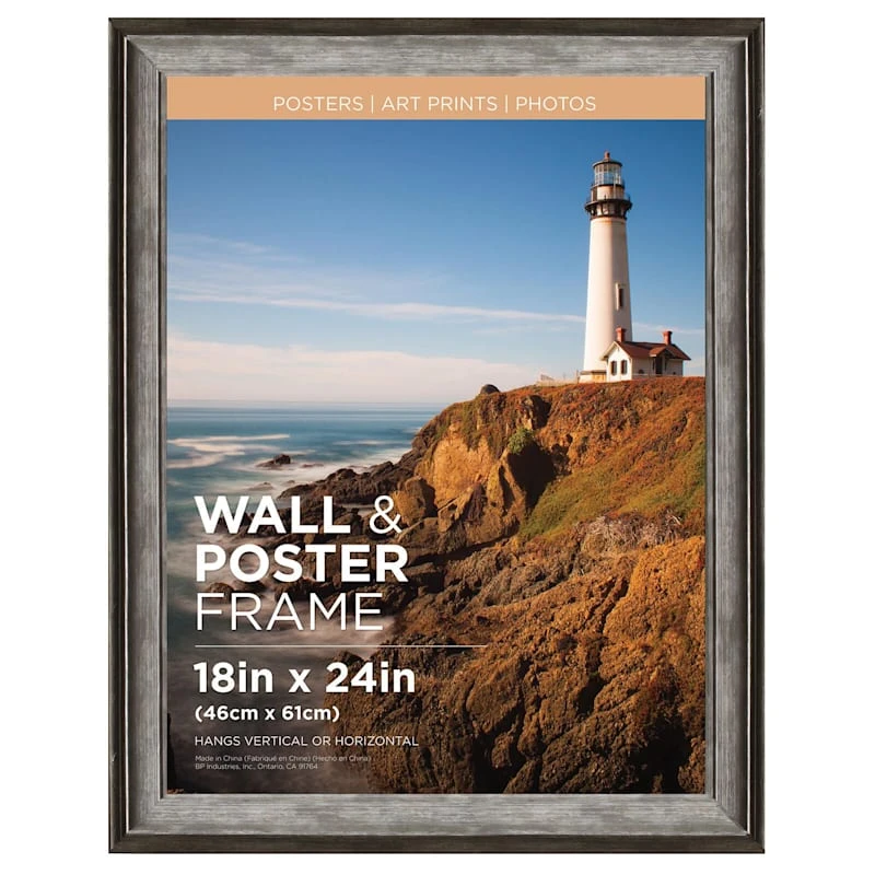 Cassandra Brown & Taupe Poster Frame, 18x24 1 Cassandra Brown & Taupe Poster Frame, 18x24