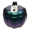 Celestial Spells Scented Iridescent Pumpkin Glass Jar Candle, 12oz