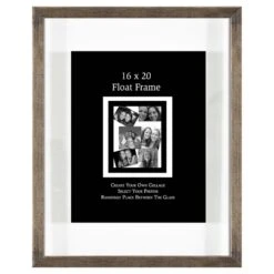 Champagne Floating Wall Frame, 16x20