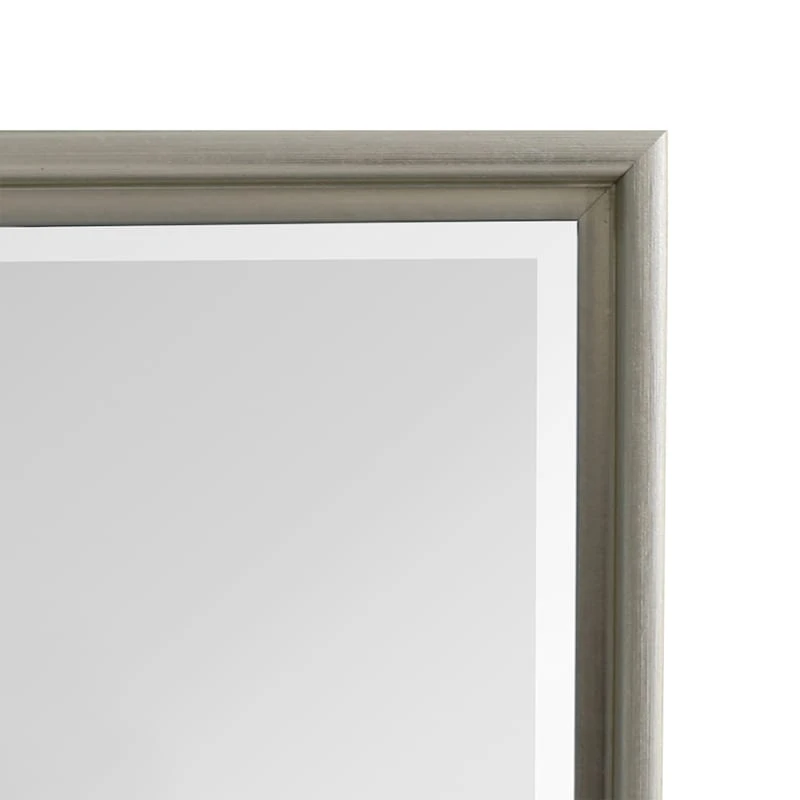 Champagne Thin Framed Leaner Mirror, 24x58 3 Champagne Thin Framed Leaner Mirror, 24x58 - Image 3
