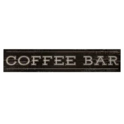 Coffee Bar Wall Art, 36x7