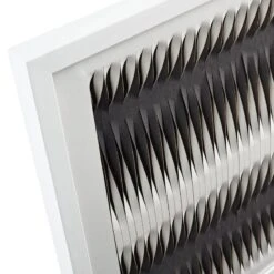 Crosby St Glass Framed Abstract Paper Wall Art, 20" 6 Crosby St Glass Framed Abstract Paper Wall Art, 20" -Modern Decor Shop crosby st glass framed abstract paper wall art 20 2