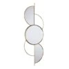 Crosby St Gold Modern Metal Wall Mirror, 13x41