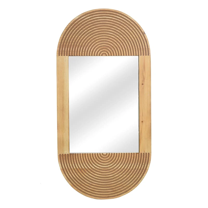 Crosby St Nesting Lines Arch Wall Mirror, 16x32 1 Crosby St Nesting Lines Arch Wall Mirror, 16x32