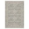 (D512) Honeybloom Norway Aleeza Grey Area Rug, 8x10