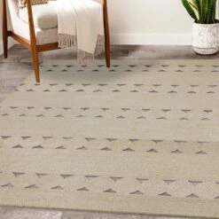 (D516) Tracey Boyd Ivory Braided Area Rug, 8x10 -Modern Decor Shop d516 tracey boyd ivory braided area rug 8x10 6