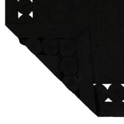 (D517) Found & Fable Black Braided Area Rug, 5x7 -Modern Decor Shop d517 found fable black braided area rug 5x7 6