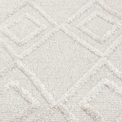 (D560) Brantley Grey Diamond Design Runner, 2x7 -Modern Decor Shop d560 brantley grey diamond design runner 2x7 4