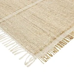 (D583) Honeybloom Mason Natural Fringe Area Rug, 8x10 8 (D583) Honeybloom Mason Natural Fringe Area Rug, 8x10 -Modern Decor Shop d583 honeybloom mason natural fringe area rug 8x10 2