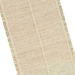 (D583) Honeybloom Mason Natural Fringe Runner, 2x7 10 (D583) Honeybloom Mason Natural Fringe Runner, 2x7 -Modern Decor Shop d583 honeybloom mason natural fringe runner 2x7 4