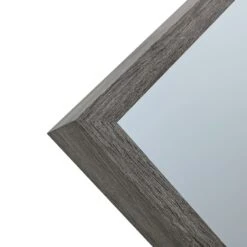 Dark Grey Wood Deep Frame Leaner Mirror, 24x58 -Modern Decor Shop dark grey wood deep frame leaner mirror 24x58 8
