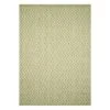 (E253) Oasis Green Geo Indoor & Outdoor Area Rug, 5x7