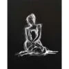 Female Figure Study Canvas Wall Art, 22x28