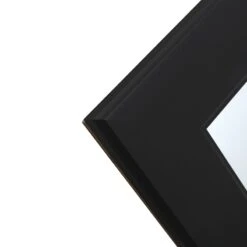 Flat Black Framed Wall Mirror, 24x58 -Modern Decor Shop flat black framed wall mirror 24x58 5
