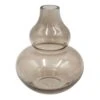 Found & Fable Brown Glass Vase, 7"