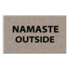 Found & Fable Namaste Outside Coir Mat, 18x30