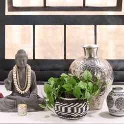 Found & Fable Silver Metal Floral Vase, 20" 10 Found & Fable Silver Metal Floral Vase, 20" -Modern Decor Shop found fable silver metal floral vase 20 4