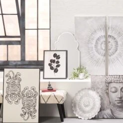 Found & Fable Silver Ornate Wall Mirror, 20x36 8 Found & Fable Silver Ornate Wall Mirror, 20x36 -Modern Decor Shop found fable silver ornate wall mirror 20x36 4