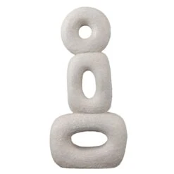Found & Fable Stacked Stone Figurine, 15.5"