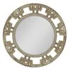 Geometric Cutout Wall Mirror, 16"