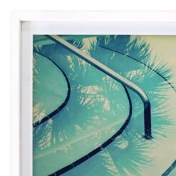 Glass Framed Pool Print Wall Art, 24x18 3 Glass Framed Pool Print Wall Art, 24x18 -Modern Decor Shop glass framed pool print wall art 24x18 2