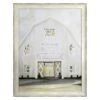 Glass Framed Wedding Barn Print Wall Art, 20x26