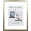 Gold Linear Profile Floating Wall Frame, 16x20