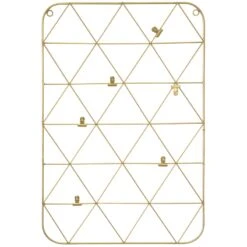 Gold Metal Rectangle Collage Clip Frame, 19"