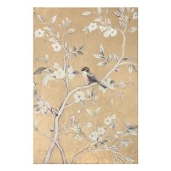 Grace Mitchell 2-Piece Gold Foiled Chinoiserie Canvas Wall Art, 20x30 -Modern Decor Shop grace mitchell 2 piece gold foiled chinoiserie canvas wall art 20x30 2