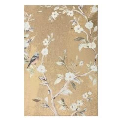 Grace Mitchell 2-Piece Gold Foiled Chinoiserie Canvas Wall Art, 20x30 -Modern Decor Shop grace mitchell 2 piece gold foiled chinoiserie canvas wall art 20x30 3