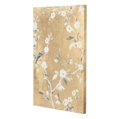 Grace Mitchell 2-Piece Gold Foiled Chinoiserie Canvas Wall Art, 20x30 -Modern Decor Shop grace mitchell 2 piece gold foiled chinoiserie canvas wall art 20x30 8