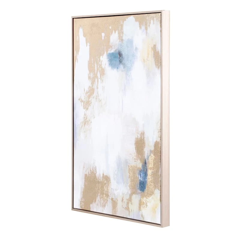 Grace Mitchell Framed Gold Foiled Abstract Canvas Wall Art, 20x30 2 Grace Mitchell Framed Gold Foiled Abstract Canvas Wall Art, 20x30 - Image 2