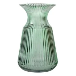 Grace Mitchell Green Glass Vase, 11"