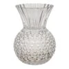 Grace Mitchell Grey Textured Glass Vase, 11"