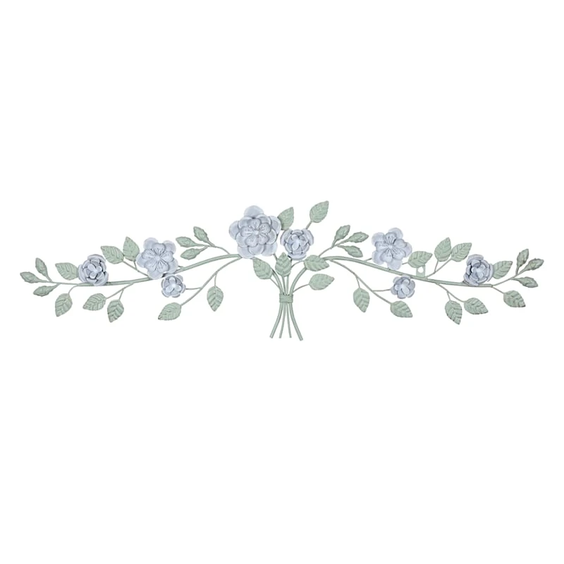 Grace Mitchell Metal Floral Branch Wall Decor, 36x10 1 Grace Mitchell Metal Floral Branch Wall Decor, 36x10