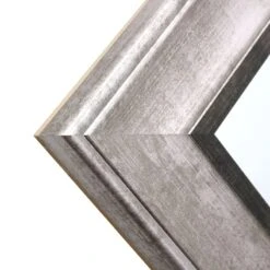 Grey & Black Framed Wall Mirror, 24x58 -Modern Decor Shop grey black framed wall mirror 24x58 5