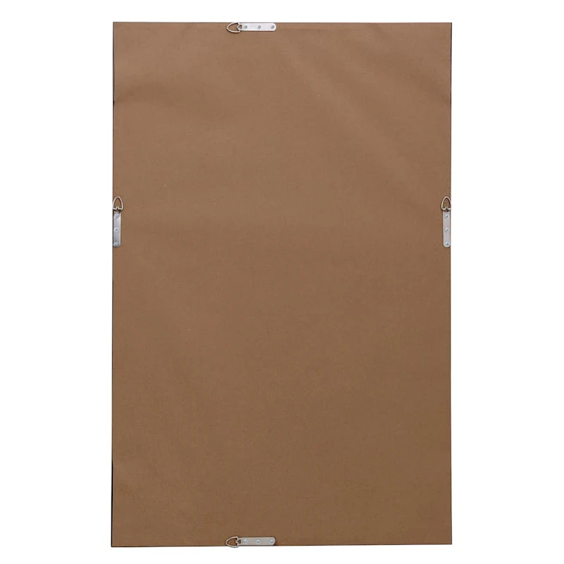 Grey Framed Ornate Wall Mirror, 24x36 5 Grey Framed Ornate Wall Mirror, 24x36 - Image 5