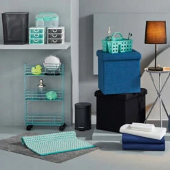 Grey Micro Lopro Textured Kitchen Mat, 23x36 -Modern Decor Shop grey micro lopro textured kitchen mat 23x36 4