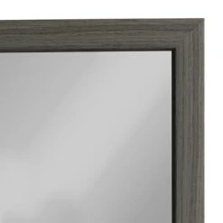 Grey Wash Thin Framed Leaner Mirror, 24x58 -Modern Decor Shop grey wash thin framed leaner mirror 24x58 3
