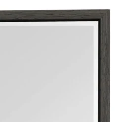 Grey Wash Thin Framed Leaner Mirror, 24x70 -Modern Decor Shop grey wash thin framed leaner mirror 24x70 3