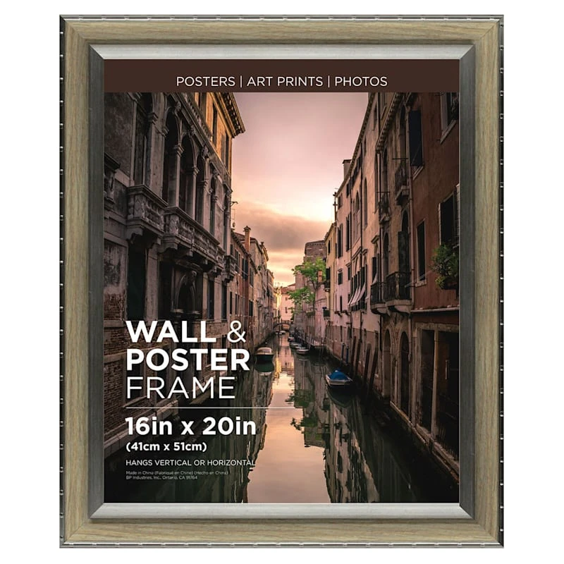 Greywash Poster Frame, 16x20 1 Greywash Poster Frame, 16x20