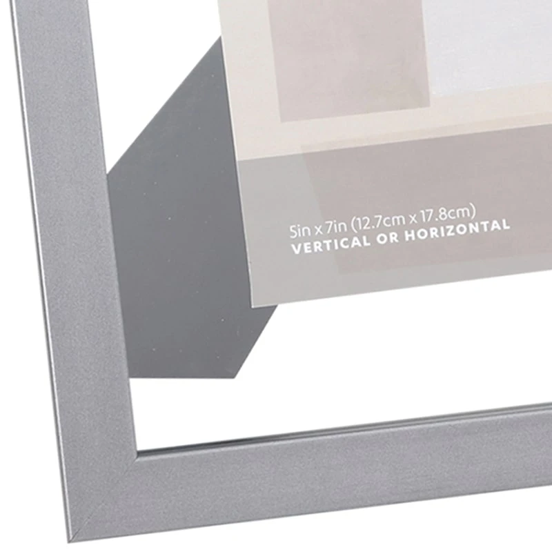 Gunmetal Tabletop Photo Frame, 8x10 5 Gunmetal Tabletop Photo Frame, 8x10 - Image 5