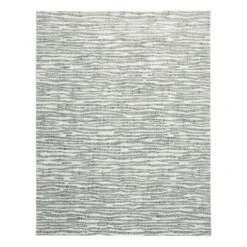 Halton Grey Modern Area Rug, 8x10