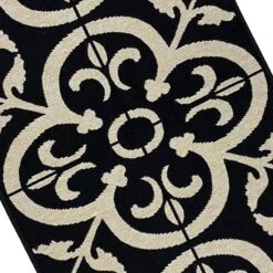 Hampton Black Tile Kitchen Mat, 18x30 -Modern Decor Shop hampton black tile kitchen mat 18x30 4