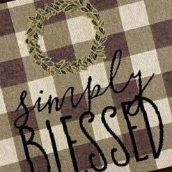 Hampton Blessed Kitchen Mat, 18x30 -Modern Decor Shop hampton blessed kitchen mat 18x30 4