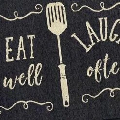 Hampton Eat Laugh Love Kitchen Mat, 18x30 -Modern Decor Shop hampton eat laugh love kitchen mat 18x30 4