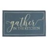 Hampton Gather Kitchen Mat, 18x30