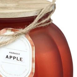 Harvest Apple Scented Pumpkin Jar Candle, 35.8oz -Modern Decor Shop harvest apple scented pumpkin jar candle 35.8oz 3